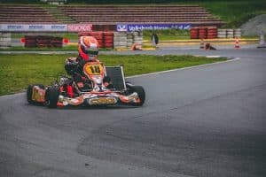 pilote de karting